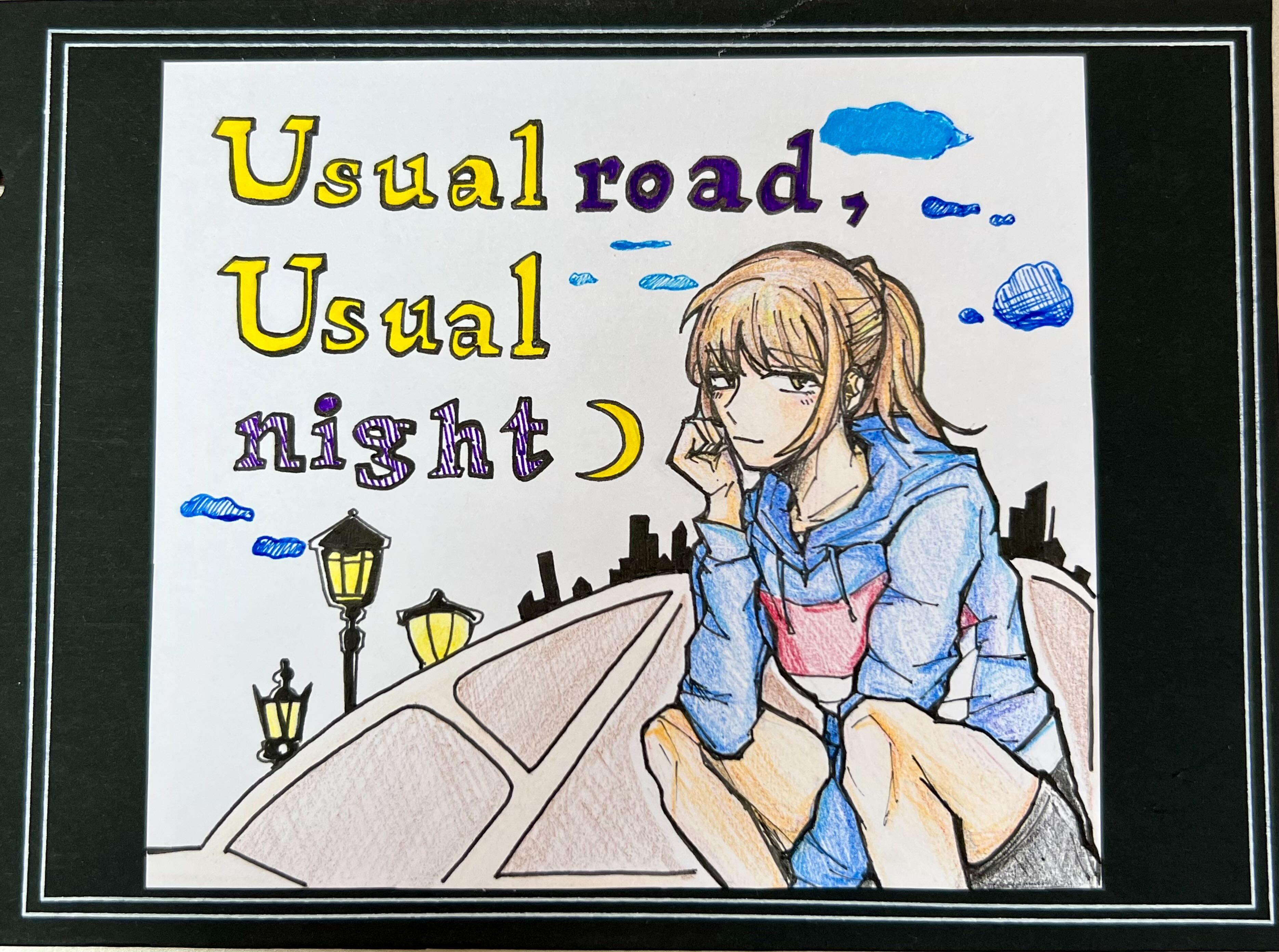 Usual road, Usual night 